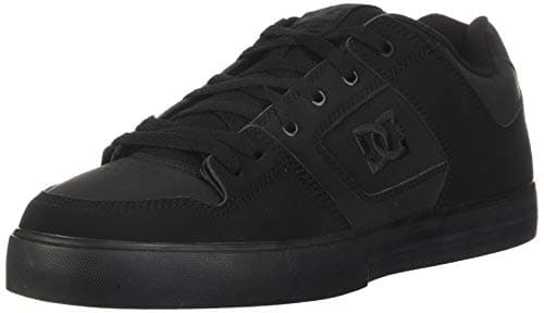 DC mens Pure Casual Low Top Skate Shoe, Black/Pirate Black, 13 US - Image 1
