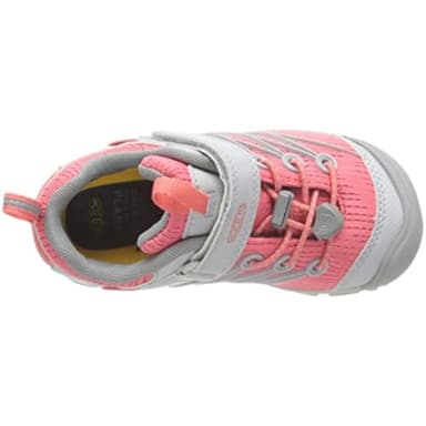 KEEN Kids' Chandler CNX Comfortable Sneakers, Drizzle/Dubarry, 6 Toddler - Image 3