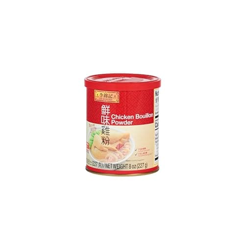 Lee Kum Kee Chicken Bouillon Powder (8 oz - 24 Pack) - Gluten Free, Authentic Chicken Flavor for Soups, Stews, Marinades, Porridge, Seafood, and Seasoning WonTon Soups - Image 1