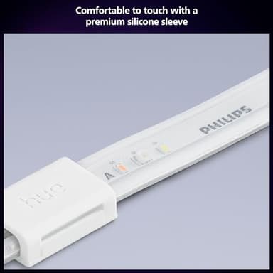 Philips Hue Indoor 10 Ft Smart LED Solo lightstrip Base Kit - 1 Pack - Control with Hue App - Compatible with Alexa, Google Assistant and Apple HomeKit - Image 6