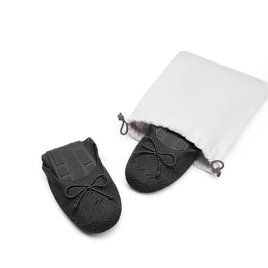 DREAM PAIRS Women's Flats, Foldable Ballet Flats for Women, Bowknot Round Toe Comfort Light Weight Slip-On Knit Dress Shoes,Size 7.5,Black,DWUMFA2502 - Image 5