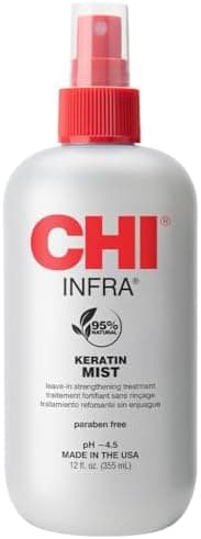 CHI Keratin Mist, Strengthening Hair Spray For Restoring Softness & Protecting Against Heat Damage, Paraben-free, 12 Oz - Image 3