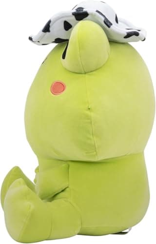 RUSS 14-inch Ribbit Rodeo Plush - Ultrasoft Frog Wearing a Cow Print Cowboy Hat - Official Jazwares Plush - Ages 3+ - Image 5