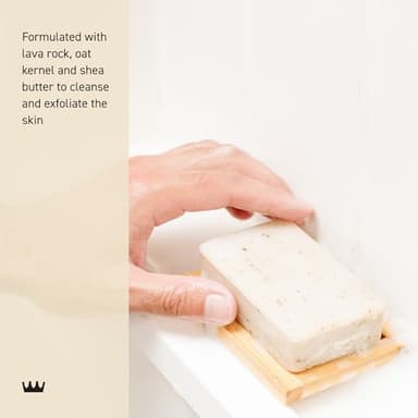 Cremo Exfoliating Body Bar for Men, Italian Bergamot Scent, Multi-Layered Fragrance That Buffs, Cleanses and Hydrates Skin, 5oz - Image 4