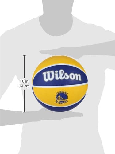 WILSON NBA Team Tribute Basketball - Size 7 - 29.5", Golden State Warriors - Image 4