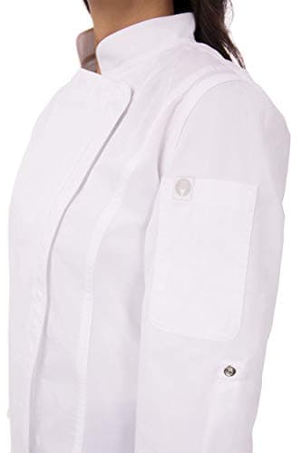 Chef Works Women's Hartford Chef Coat, White, XX-Large - Image 5