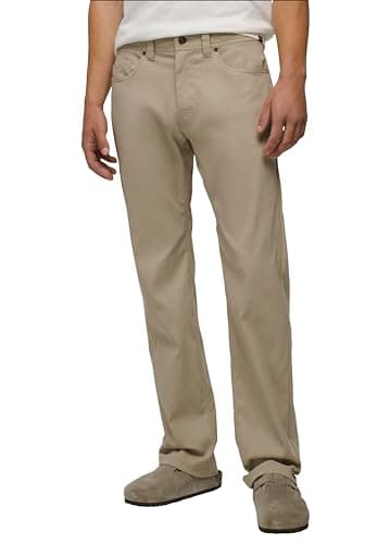 prAna Men's Brion Pant, Sandbar, 36 x 30 - Image 1