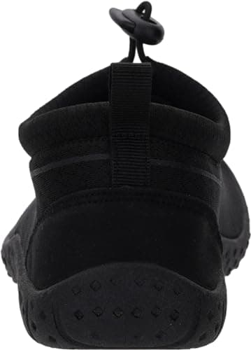 WHITIN Women's Water Shoes Aqua Barefoot Swim Beach Minimalist Size 7.5 Lightweight Ladies Surfing Boating Hiking Walking River Thick Sole Sneakers All Black 38 - Image 4