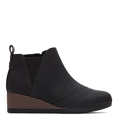 TOMS Girl's Kelsey (Little Kid/Big Kid) Black 12 Little Kid M - Image 2