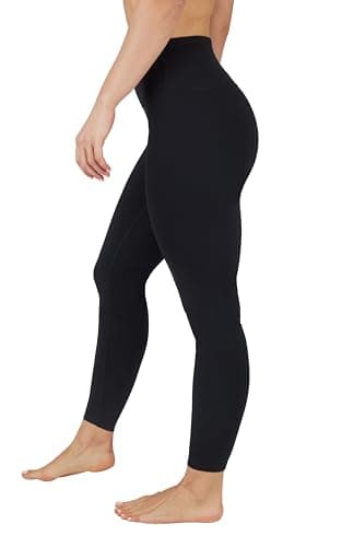 90 Degree By Reflex High Waist Power Flex Tummy Control Leggings - Black - Small - Image 2