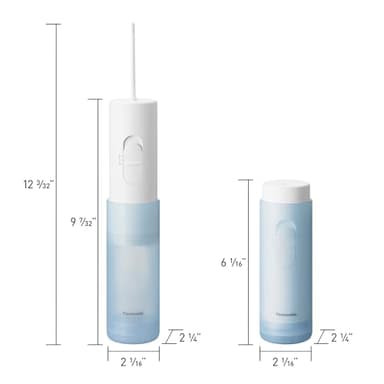 Panasonic Water Flosser for Travel, Cordless Portable Oral Irrigator with Two Water Pressure Settings, Collapsible Water Tank - EW-DJ11​-A - Image 7