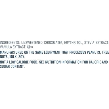 LILY'S Intensely Dark Extra Dark Chocolate Style No Sugar Added, Sweets Bars, 2.8 oz (12 Count) - Image 3