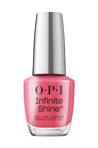 OPI Infinite Shine Strawberry Margarita | Opaque Bright Pink Crème Long Wear Gel Like Nail Polish | Vegan, Long Lasting, Streak Free - Image 1