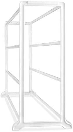Whitmor 4 Tier 20 Pair Floor Shoe Rack - White - Image 7