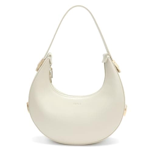 Keyli Shoulder Bag for Women Waterproof Leather Clutches Purses Trendy Casual Tote Handbags Designer Bags Adjustable Strap Hobo Bag Evening Bags with Zipper for Travel Shopping Dating Khaki - Image 1