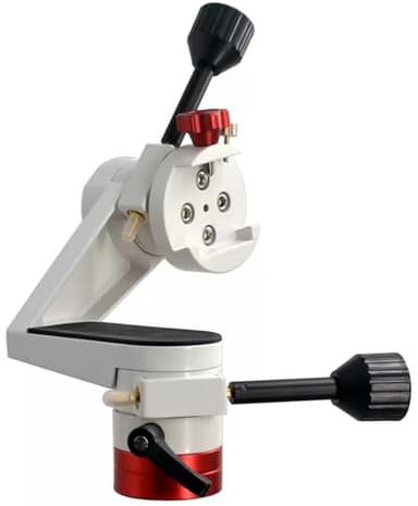 Altazimuth Telescope Mount, Alt-az Reflector Telescope Equatorial Mount, 3/8” Thread for Tripod Telescopes for Adults Astronomy, Coarse & Fine Adjustment, 22LBS Capacity - Image 1