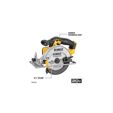 DEWALT Tools 5 Tool Power Tool Combo Kit, Cordless Drill Impact Driver Saw Oscillating Multi-tool Set with 20V MAX Battery and Charger (DCK551D1M1) - Image 4