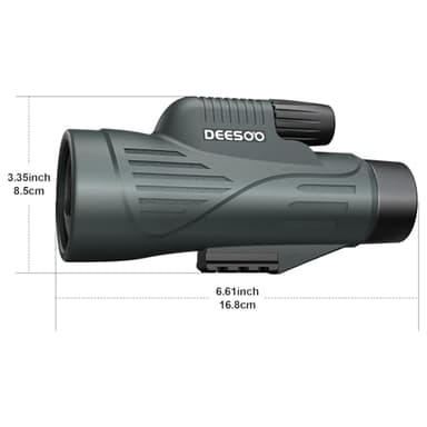 Monocular Telescope for Adults High Powered - 12x56 Waterproof Monocular Scope with Clear Low Light Vision - Compact Telescope with Tripod Smartphone Adapter for Bird Watching Hunting Hiking Travel - Image 9