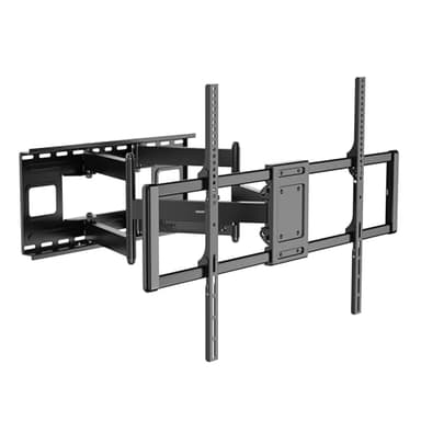 Mount-It! Heavy Duty XXL Full Motion TV Wall Mount for Extra Large TVs, max VESA 900x600, Holds up to 264lb, Swivel Tilt Extension Adjustable TV Mount for 60" 65" 75" 80" 85" 90" 98" 100" 115" 120 in - Image 5