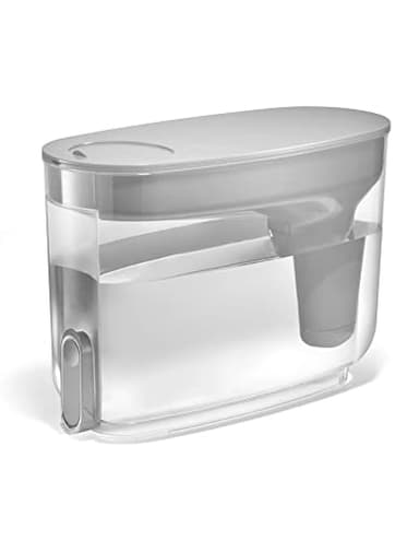 LifeStraw Home – Water Filter Dispenser, 18-Cup, Pebble, BPA Free Designed for Everyday Protection Against tap Water contaminants Including Bacteria, parasites, microplastics, Lead, Mercury - Image 1