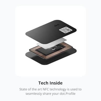 dot. Thin - Digital Business Card - Tap to Share NFC - iPhone & Android (Green) - Image 2