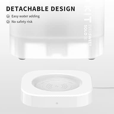 PETKIT New Cat Water Fountain with Wireless Pump, Ultra Quiet 65oz/1.85L Pet Water Fountain for Cats and Dogs Inside, Detachable Design Easy to Clean and Assemble, Filters Included - Image 4