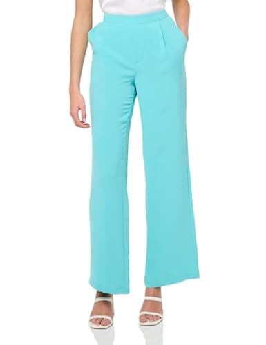 Steve Madden Apparel Women's Payton Pant, Pastel Turq, Large - Image 1