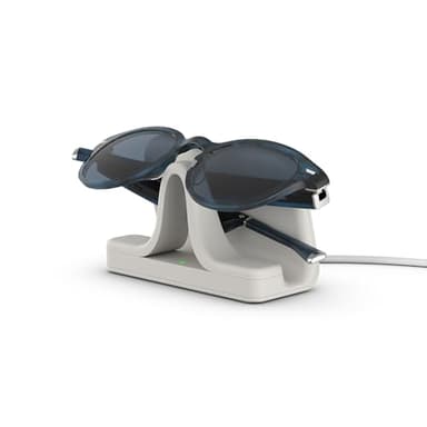 Amazon Echo Frames (newest model) + Echo Show 8 (newest model), Smart Glasses with Alexa, Round frames in Blue Tortoise with polarized sunglass lenses - Image 2