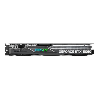 PNY NVIDIA GeForce RTX™ 5060 Epic-X™ ARGB OC Triple Fan, Graphics Card (8GB GDDR7, 128-bit, SFF-Ready, PCIe® 5.0, HDMI®/DP 2.1, 2-Slot, NVIDIA Blackwell Architecture, DLSS 4) - Image 8