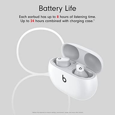 Beats Studio Buds with AppleCare+ for Headphones (2 Years) - White - Image 5