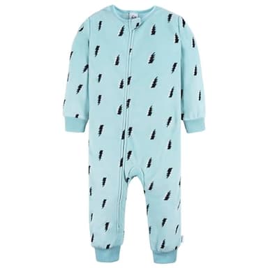 Gerber Toddler Boys' Flame Resistant Fleece Footless Pajamas 3-pack, Skateboard/Guitars, 2T - Image 3