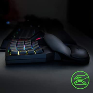 Razer Tartarus V2 Gaming Keypad: Mecha Membrane Key Switches - One Handed Keyboard - 32 Programmable Keys - Customizable Chroma RGB Lighting - Programmable Macros - Snap Tap - Black (Renewed) - Image 5