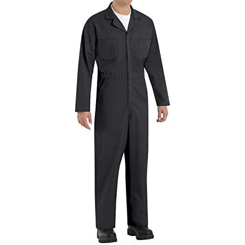 Red Kap Men's Twill Action Back Coverall, Black, 50 - Image 1