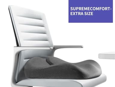 Pubemy SupremeComfort X-Large Gel Infused High Density Foam Seat Cushion for Office Chair, Kitchen Chair, Car Seats- Elevate Your Seating Experience -Pressure Sore and Tailbone Pain Relief - Image 7