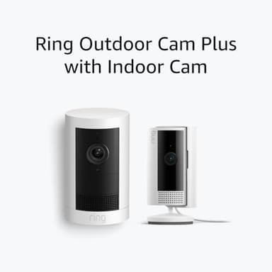 Ring Outdoor Cam Plus, Battery, White with Ring Indoor Cam (2nd Gen), White - Image 7