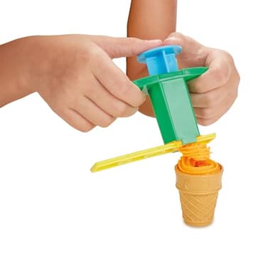 Play Doh Kitchen Creations Ice Cream Party Set with 22 Tools & 6 Colors, 2-Ounce Cans, Back to School Classroom Supplies, Preschool Toys, Ages +3 (Amazon Exclusive) - Image 4