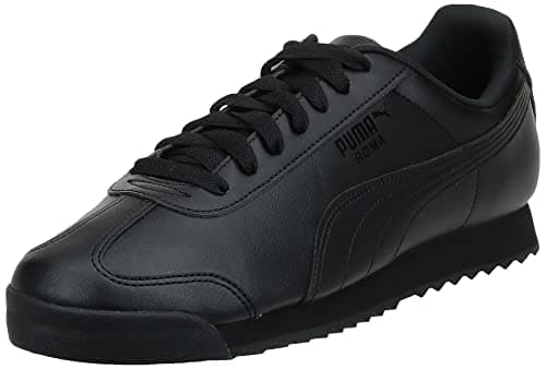 PUMA Mens Roma Sneaker, Basic black-black, 9.5 - Image 1