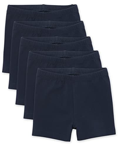 The Children's Place Baby Girls and Toddler Cartwheel Shorts, Tidal 5-Pack, 5T US - Image 1