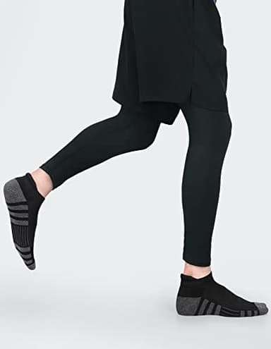 Airacker Ankle Athletic Running Socks Cushioned Breathable Low Cut Sports Tab Socks for Men and Women (6 Pairs) - Image 4