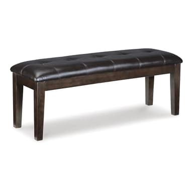 Signature Design by Ashley Haddigan Dining Room Bench, Dark Brown - Image 1