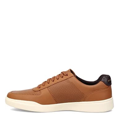 Cole Haan Mens Grand Crosscourt Modern Perforated Sneaker, British TAN Leather/Ivory, 10.5-M US - Image 5