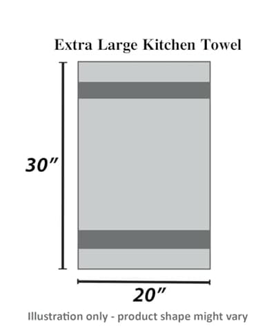 Urban Villa Kitchen Towels 100% Cotton Pack of 6, Highly Absorbent Quick Drying Super Soft Premium Dish Towels for Kitchen with Hanging Loop Hand & Tea Towels - 20x30 Inch, (Blue & White, Striped) - Image 8