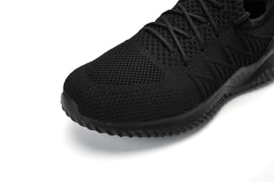 PPQ Womens Slip On Walking Shoes，Memory Foam Lightweight Comfort Casual Workout Shoes,Yoga Or Tennis Or Running Sneakers Black 6 - Image 6