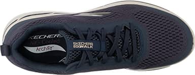 Skechers Men's Go Walk Arch Fit Idyllic Sneaker, Navy/Gold, 11 - Image 6