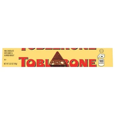 TOBLERONE Assorted Chocolate Bars Variety Pack (Milk, Dark, White, & Salted Caramelized Almonds), Bulk Chocolate, 12 - 3.52 oz Bars - Image 11