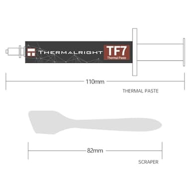 Thermalright TF7 Thermal Paste - 12.8W/m.k Heatsink Compound 2 Gram | High Durability | for All heatsinks CPU Coolers | 1-Pack - Image 5