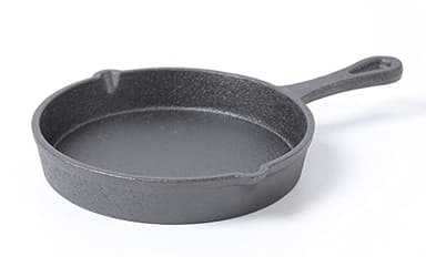 HAWOK Cast Iron mini skillet mini pie pan Dia.5.3 inch Pack of 12 Pre-seasoned Round - Image 4