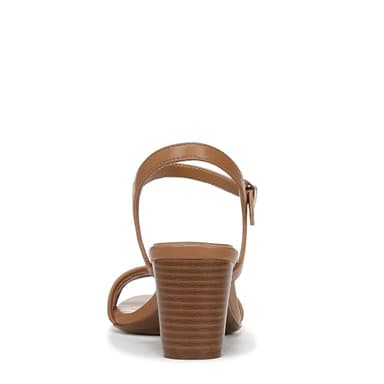 Naturalizer Womens Bristol Heeled Sandal Tan Raffia 9 W - Image 3