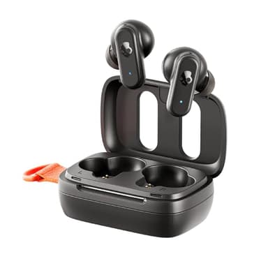 Skullcandy Dime 3 In-Ear Wireless Earbuds, 20 Hr Battery, Microphone, Works with iPhone Android and Bluetooth Devices - Black (Renewed) - Image 1