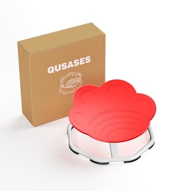 Qusases Sensory Swivel Chairs for Kids, Spinning Chair for Autistic Kids, Sit and Spin Sensory Toys, Training Body Coordination, Autism ADHD Chairs Indoor Outdoor Play Equipment (Red) - Image 8
